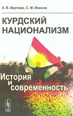 Кирилл Вертяев Курдский национализм. История и современность обложка книги