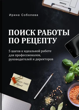 Ирина Соболева Поиск работы по рецепту обложка книги