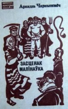 Аркадзь Чарнышэвіч Засценак Малінаўка обложка книги