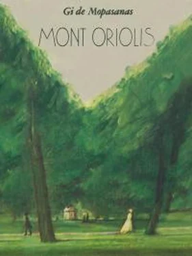 Ги Мопассан Mont Oriolis обложка книги