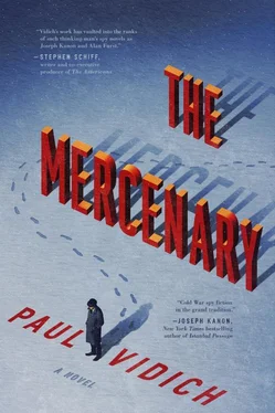 Paul Vidich The Mercenary обложка книги