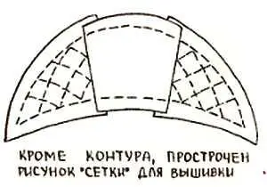 Рис 21 Составная заготовка Центральную часть очелье можно выполнить - фото 21