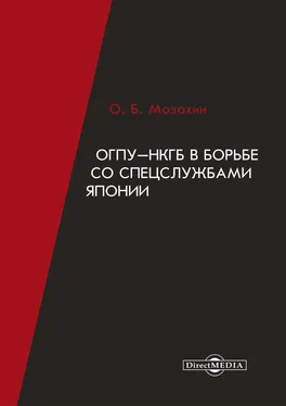 Олег Мозохин ОГПУ-НКГБ в борьбе со спецслужбами Японии