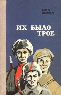 Борис Шелепов Их было трое обложка книги