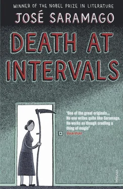 José Saramago Death at Intervals обложка книги