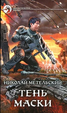 Николай Метельский Тень маски обложка книги