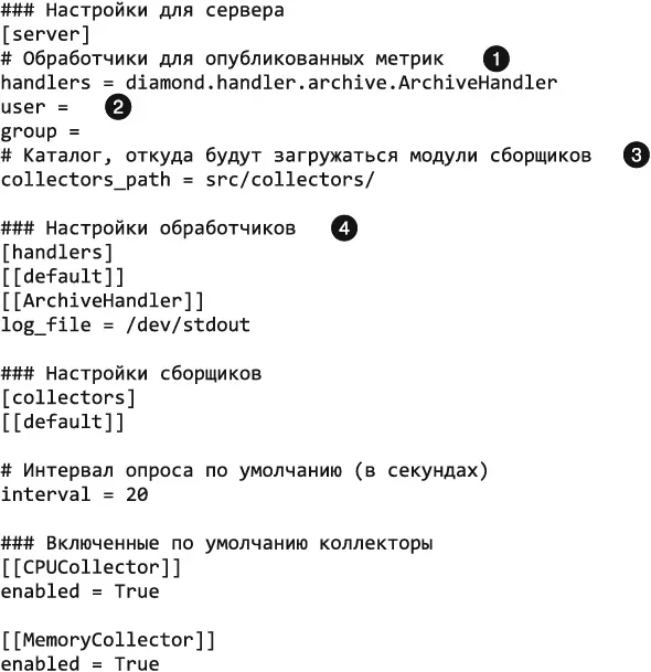 Из этого примера конфигурации видно следующее Существует несколько - фото 49