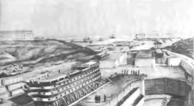 Новые доки в Севастополе Эскадра контрадмирала Лазарева Босфор 1828 год - фото 30