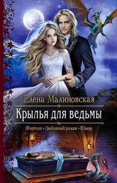 Елена Малиновская Крылья для ведьмы обложка книги