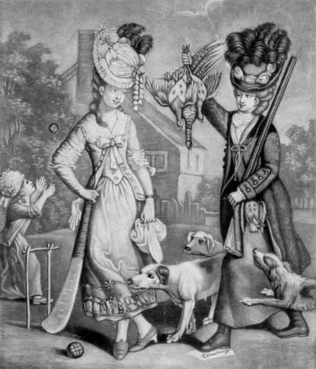 Джон Коллет Мисс Уикет и Мисс Триггер 1778 Б Блюменкранц в своей книге - фото 17