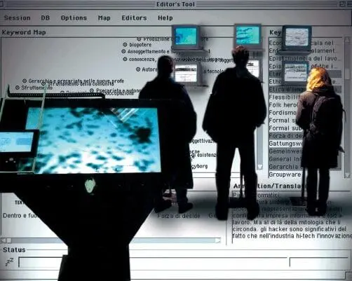 79 Knowbotic Research10DENCIES 19971999 Проект создает гипотетические - фото 103