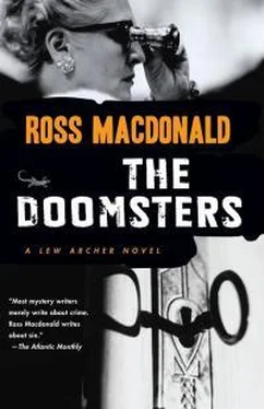 Росс Макдональд The Doomsters обложка книги