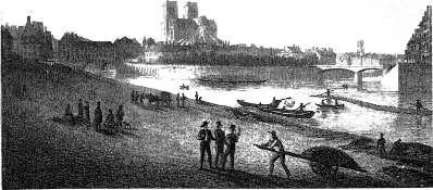 above Isle du Palais and NotreDame 1 Early nineteenthcentury views of Paris - фото 1