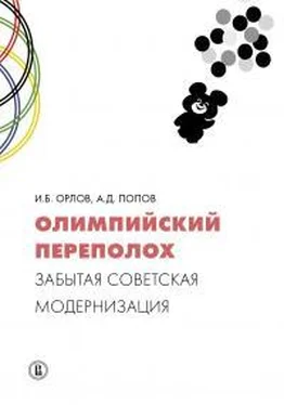 Игорь Орлов Олимпийский переполох: забытая советская модернизация обложка книги