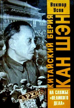 Виктор Усов Китайский Берия Кан Шэн обложка книги