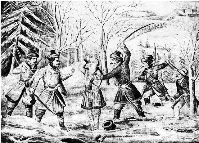Иван Сусанин или Жизнь за царя Литография 1862 года В истории Сусанина - фото 21