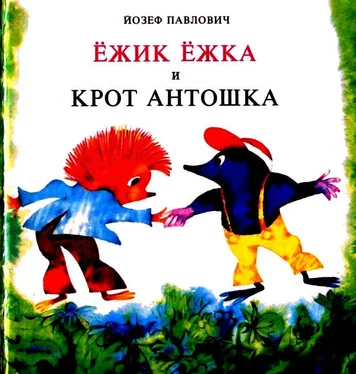 Йозеф Павлович Ёжик Ёжка и крот Антошка обложка книги