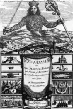 Томас Гоббс Leviathan обложка книги