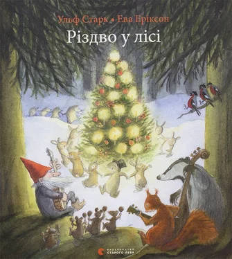 Ульф Старк Різдво у лісі обложка книги