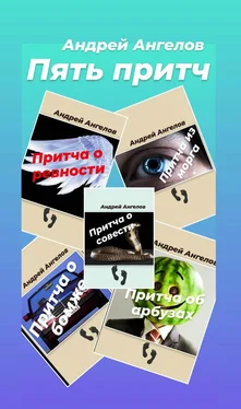Андрей Ангелов Пять притч обложка книги