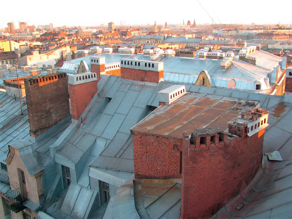 Вид с крыши нашей школы В нашей школе родился Дмитрий Шостакович Комарово - фото 73