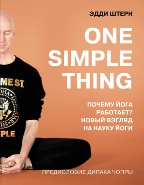 Эдди Штерн One simple thing: почему йога работает? Новый взгляд на науку йоги обложка книги
