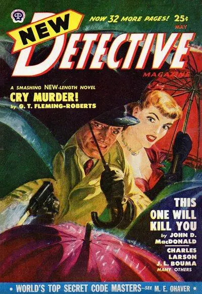 He held the magazine up as though he were still reading it but he watched her - фото 2
