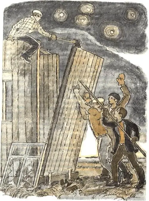 Но зато Николка мог здесь теперь сколько сам пожелает сидеть смотреть не - фото 45