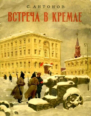 Сергей Антонов Встреча в Кремле обложка книги
