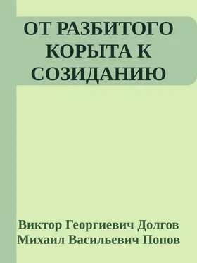 Михаил Попов От разбитого корыта к созиданию обложка книги