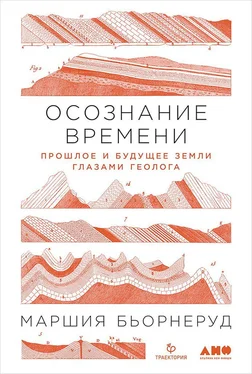 Маршия Бьорнеруд Осознание времени. Прошлое и будущее Земли глазами геолога обложка книги