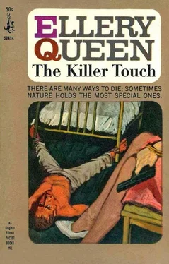 Эллери Куин The Killer Touch обложка книги