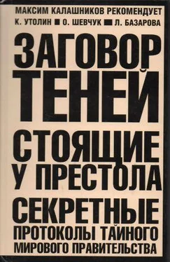 Константин Утолин Заговор Теней обложка книги