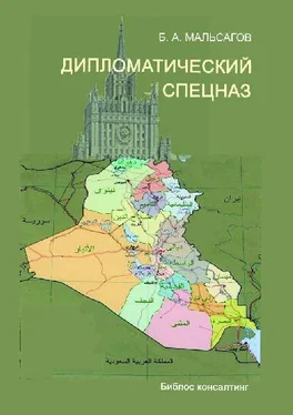 Башир Мальсагов Дипломатический спецназ: иракские будни обложка книги