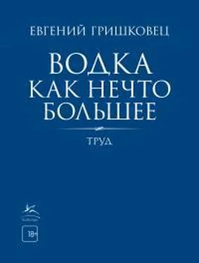 Евгений Гришковец Водка как нечто большее [litres] обложка книги