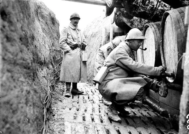 В окопах 1й мировой войны Командиры Красной Армии на учениях в Германии - фото 15