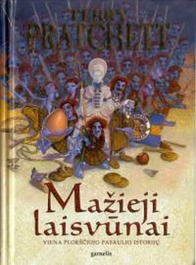 Терри Пратчетт Mažieji laisvūnai обложка книги