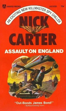 Ник Картер Assault on England обложка книги