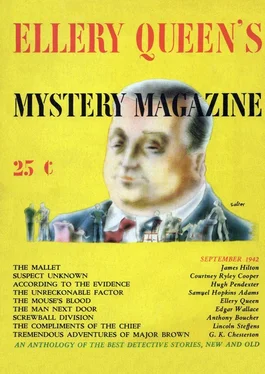 Энтони Бучер Ellery Queen’s Mystery Magazine. Vol. 3, No. 4, September 1942 обложка книги