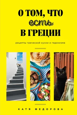 Катя Федорова О том, что есть в Греции обложка книги