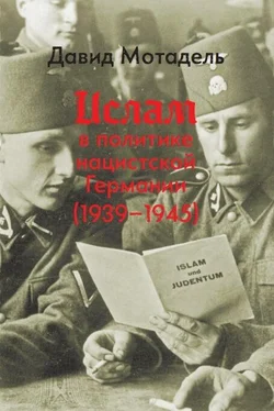 Давид Мотадель Ислам в политике нацистской Германии (1939–1945) обложка книги