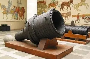 Кованосварная Штейрская бомбарда видимо 1420е гг Австрия Пик развития - фото 17