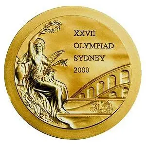 Рис 1 Медаль Олимпийских игр в Сиднее 2000 на которой за фигурой богини - фото 3