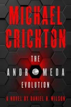 Майкл Крайтон The Andromeda Evolution обложка книги