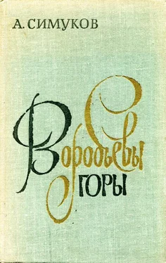 Алексей Симуков Воробьевы горы обложка книги