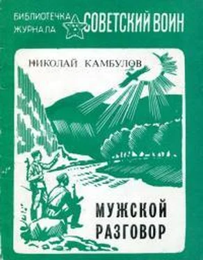 Николай Камбулов Мужской разговор обложка книги