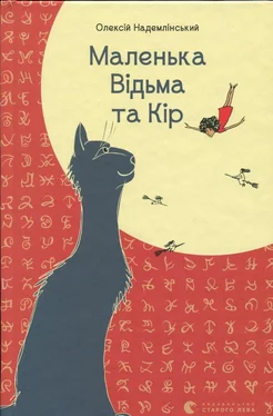 Олексій Надемлінський Маленька Відьма та Кір обложка книги