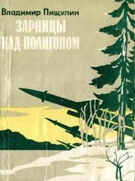 Владимир Пищулин Зарницы над полигоном обложка книги