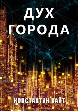 Константин Вайт Дух города обложка книги