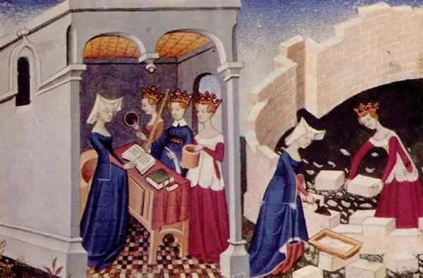 Иллюстрация к книге О Граде Женском предположительно слева изображена - фото 31